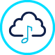 Streaming audio icon